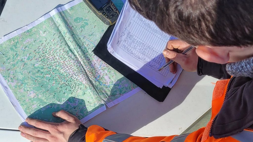 Travail de terrain